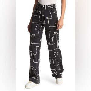 WeWoreWhat Scribble Jeans